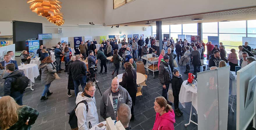 Fra en tidligere INFOTAG i Rådhushallen i Ringkøbing (Arkivfoto: flytmodvest.dk)