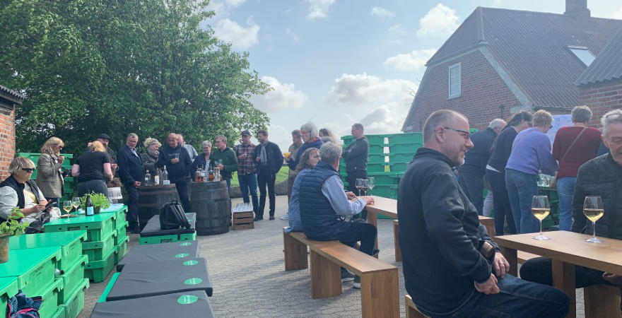 Foto fra Stauning Whisky-arrangement, Madmødet 2023. Foto: Merete Jensen