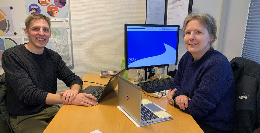 Jannik Korshøj og Helle Sandkvist