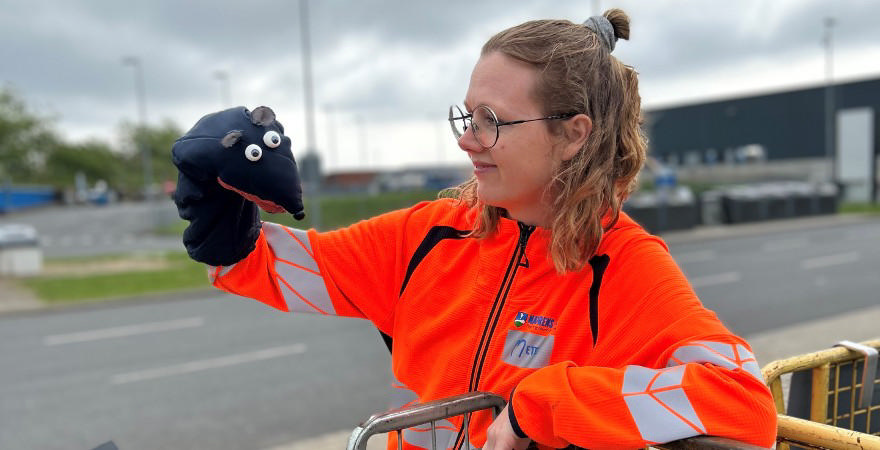 Affaldsskole: Skrald på skoleskemaet