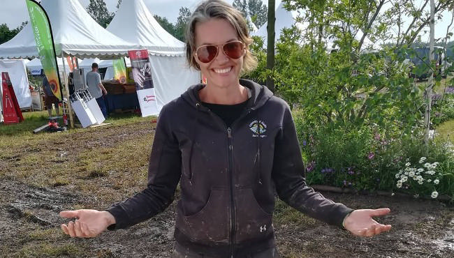 Katrine Turner har givet tilladelse til brugen af billedet fra Vildskab-facebooksiden