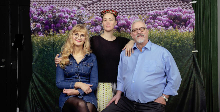 Foto: Sara Galbiati, Nicoline Skotte og forældrene