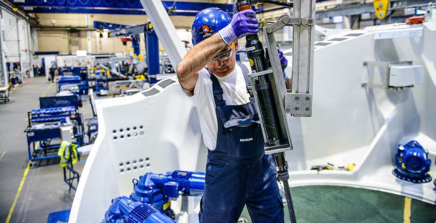 Ringkøbing-Skjern Kommune har allerede flere tyske borgere, som her Thomas Merker, der bor i No og arbejder i Vestas