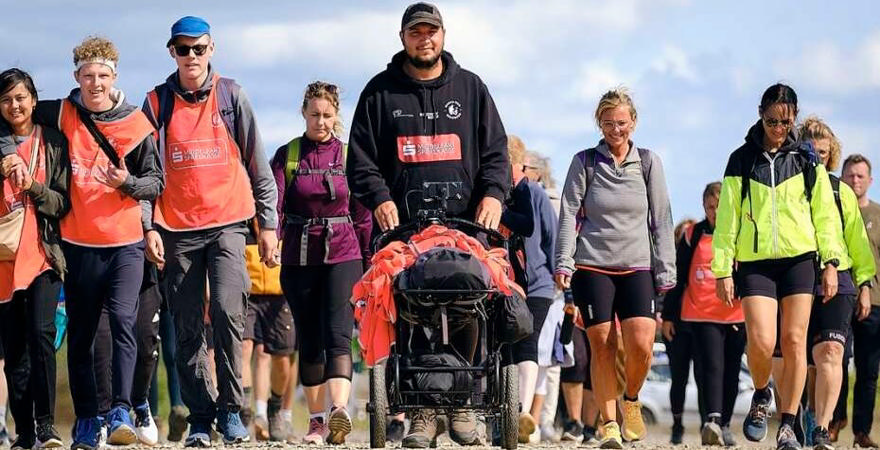 Foto fra Facebooksiden March mod Ensomhed