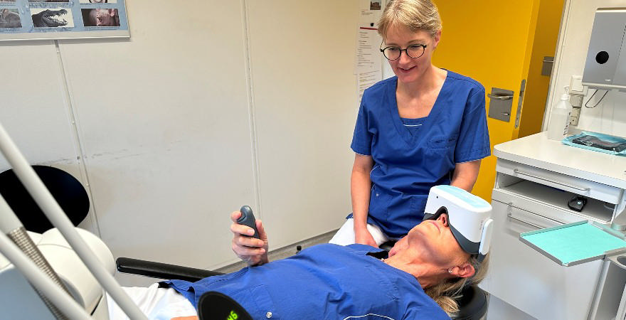 Helle Langballe og Betina Schmidt, den kommunale tandpleje