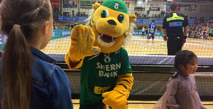 Velkomstarrangement med Skjern Håndbold (Arkivfoto)