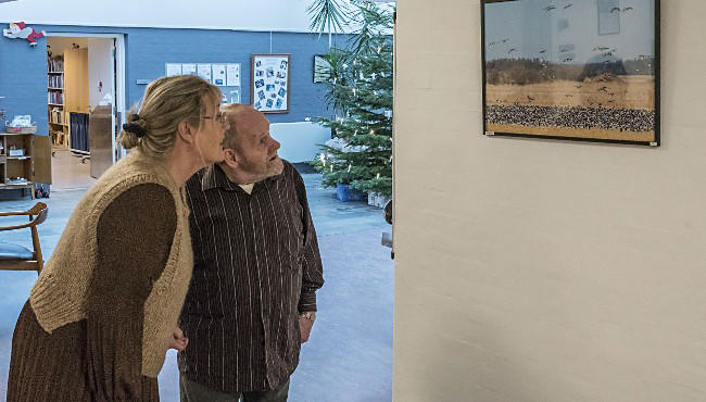 Spjald Plejehjem. FotoGruppen MidtWest har fået tilladelse til at vi bruger fotoet