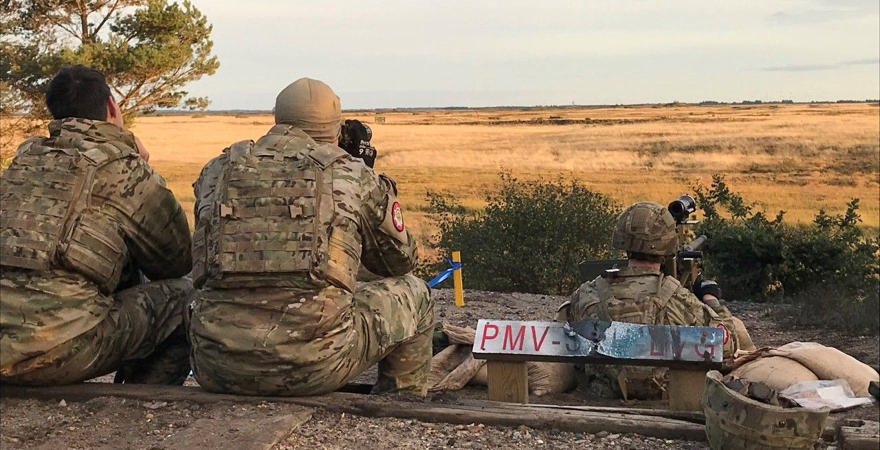 Soldater på Borris Hede