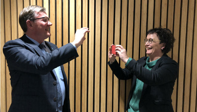 Klar til optagelse: Borgerne i Ringkøbing-Skjern skal være med til at sælge kommunen